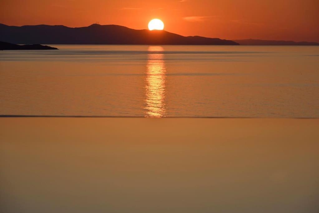 Mykonos Sea View Luxury Villa By Calypso Sunset Villas Mykonos Town Exterior foto