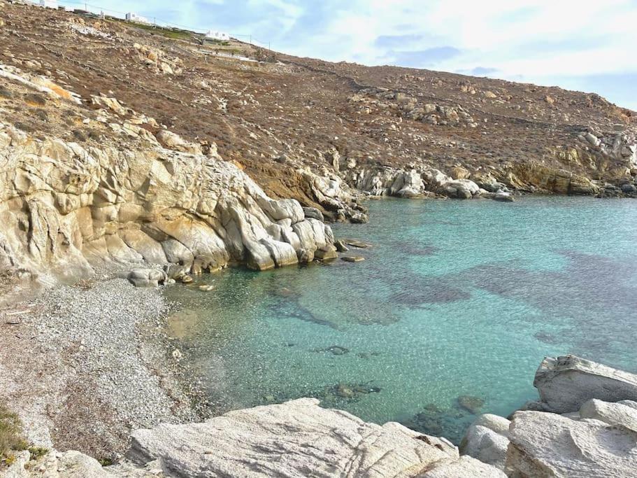 Mykonos Sea View Luxury Villa By Calypso Sunset Villas Mykonos Town Exterior foto